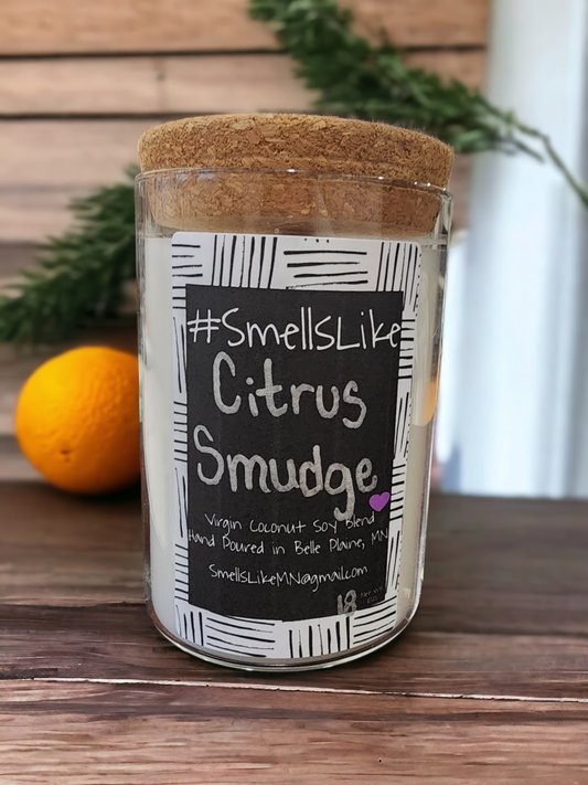 18oz. Coconut Soy Candle - Citrus Smudge